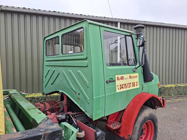 Unimog - u1000 ruthmann 4x2 - 424 - vrachtwagen - afbeelding 9 van  14