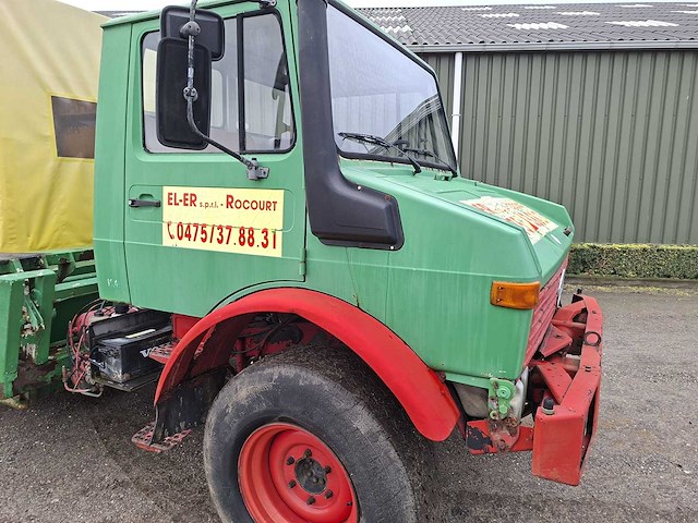 Unimog - u1000 ruthmann 4x2 - 424 - vrachtwagen - afbeelding 14 van  14