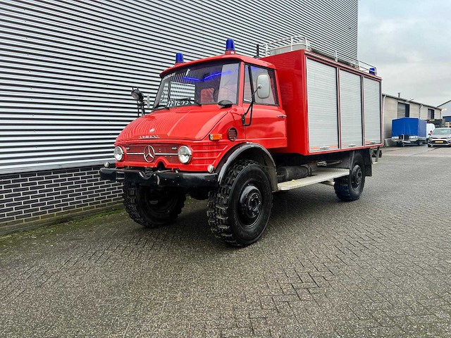 Unimog mercedes-benz - brandweer - 416 - bedrijfswagen - afbeelding 1 van  28