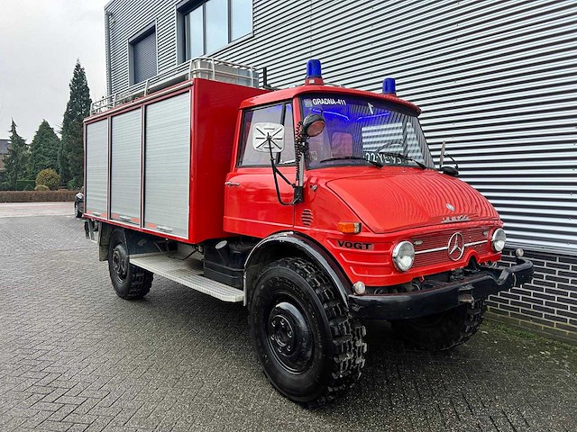 Unimog mercedes-benz - brandweer - 416 - afbeelding 4 van  5