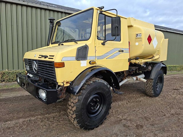 Unimog tankwagen 4x4 - 1250l - bedrijfswagen - afbeelding 2 van  16