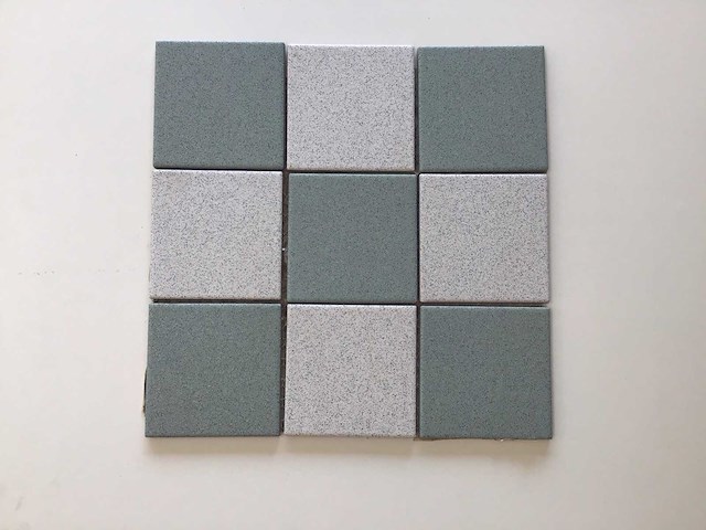 Union moaziek holland - wit/ groen - 10x10 cm - 84,8m2 - wandtegel - afbeelding 1 van  6