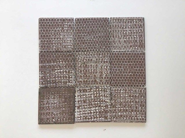Union moaziek holland - wit/ groen - 10x10 cm - 84,8m2 - wandtegel - afbeelding 3 van  6
