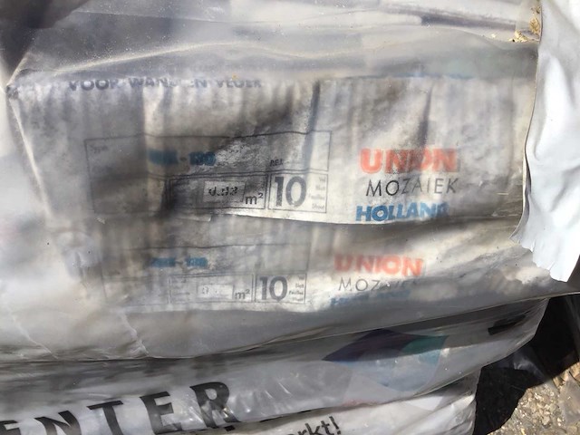 Union moaziek holland - wit/ groen - 10x10 cm - 84,8m2 - wandtegel - afbeelding 6 van  6