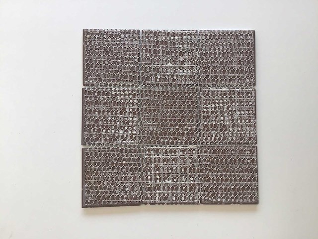 Union mosaik holland - wit/ blauw - 10x10 cm - 45,57m2 - wandtegel - afbeelding 3 van  6