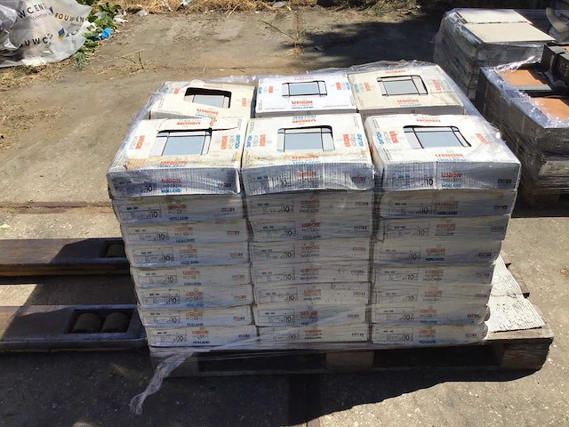 Union mosaik holland - wit/ blauw - 10x10 cm - 45,57m2 - wandtegel - afbeelding 5 van  6