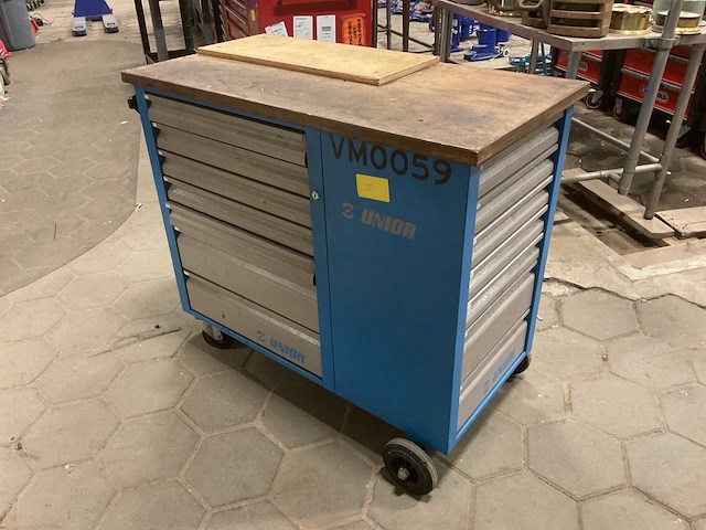 Unior gereedschapswagen - afbeelding 6 van  7