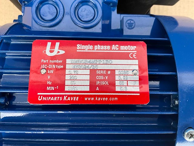 Uniparts kavee - my8024/b5 - eenfasige ac-motor - afbeelding 5 van  7