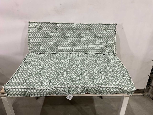 Unique - pallet kussenset hedge green (4x) - afbeelding 6 van  9