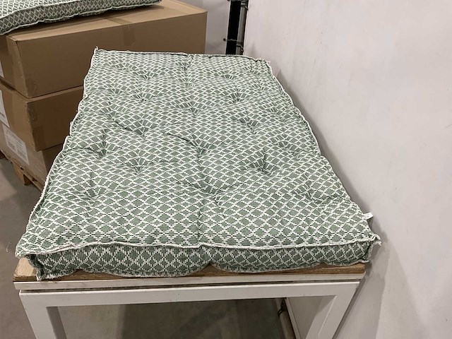 Unique - pallet kussenset hedge green (4x) - afbeelding 7 van  9