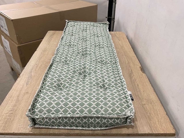 Unique - pallet kussenset hedge green (4x) - afbeelding 8 van  9