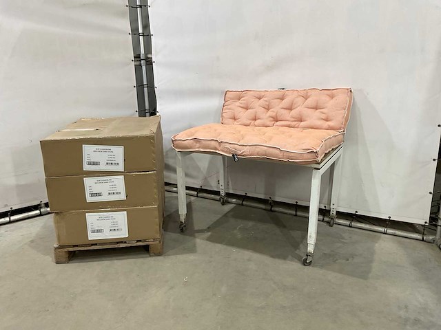 Unique - pallet kussenset sand stone rib (4x) - afbeelding 4 van  10