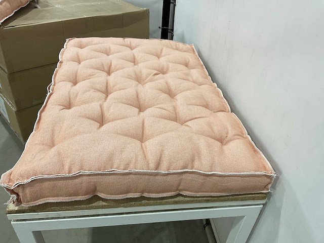 Unique - pallet kussenset sand stone rib (4x) - afbeelding 7 van  10