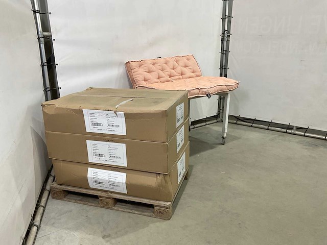Unique - pallet kussenset sand stone rib (4x) - afbeelding 6 van  10