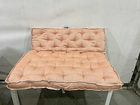 Unique - pallet kussenset sand stone rib (4x) - afbeelding 8 van  10