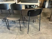 Unique furniture stoelen zithoogte 46cm (4x) - afbeelding 2 van  3