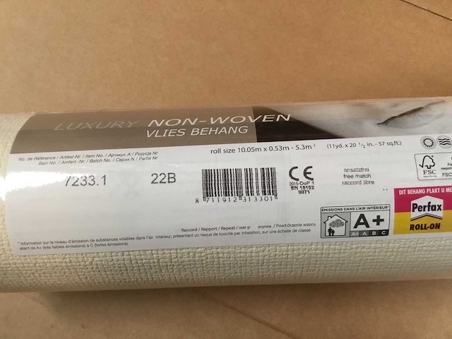 Unis & textures 2 behang schuim op vlies uni behang (288x) - afbeelding 2 van  5