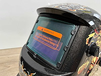 Unison - dobbelstenen skull - lashelm / laskap automatisch dimmend - 2024 - afbeelding 5 van  16