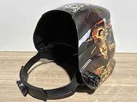 Unison - dobbelstenen skull - lashelm / laskap automatisch dimmend - 2024 - afbeelding 14 van  16