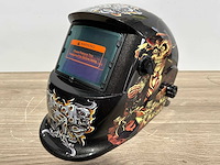 Unison - dobbelstenen skull - lashelm / laskap automatisch dimmend - 2024 - afbeelding 1 van  16