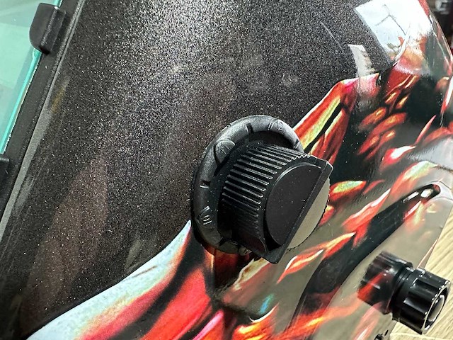 Unison - tijger - lashelm / laskap automatisch dimmend - 2026 - afbeelding 2 van  10