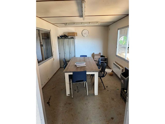 Unit - 6x3 - kantoorunit / schaftkeet / kantine unit - afbeelding 2 van  13