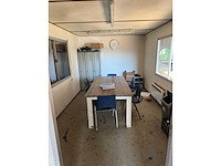 Unit - 6x3 - kantoorunit / schaftkeet / kantine unit - afbeelding 2 van  13