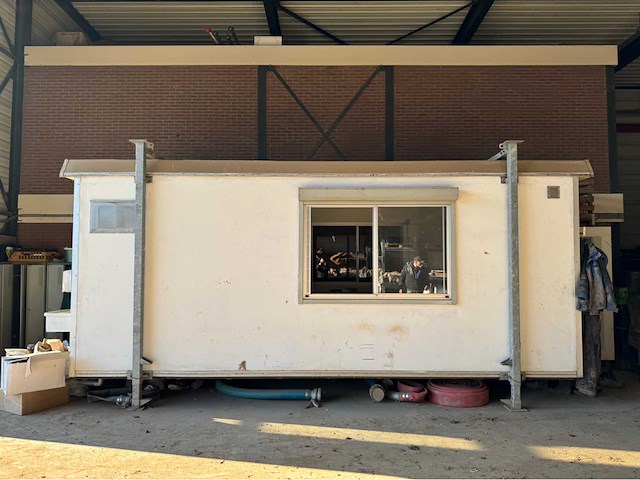 Unit - 6x3 - kantoorunit / schaftkeet / kantine unit - afbeelding 6 van  13