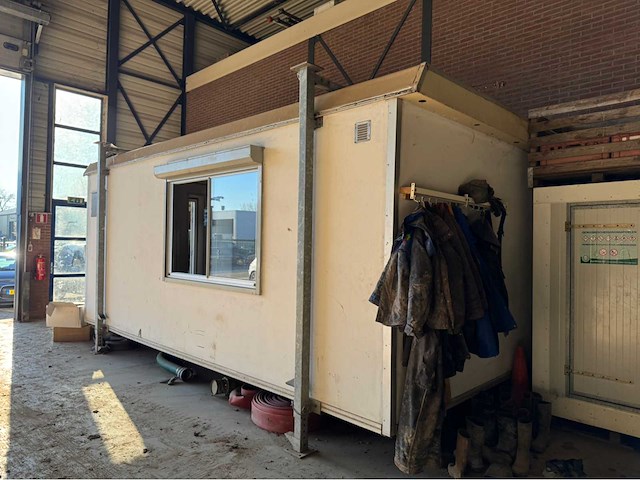 Unit - 6x3 - kantoorunit / schaftkeet / kantine unit - afbeelding 7 van  13