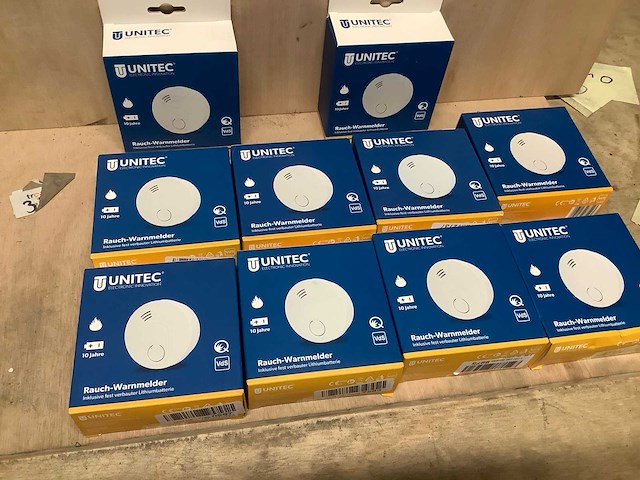 Unitec eim-212 rookmelder (10x) - afbeelding 1 van  1