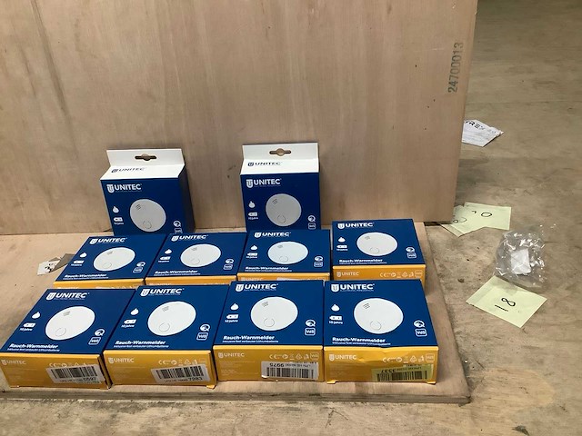 Unitec eim-212 rookmelder (10x) - afbeelding 1 van  4