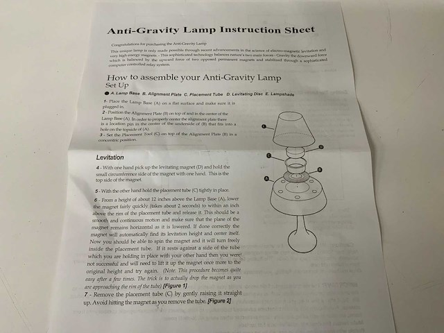 United entertainment anti-gravity lamp (2x) - afbeelding 8 van  9