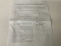 United entertainment anti-gravity lamp (2x) - afbeelding 8 van  9