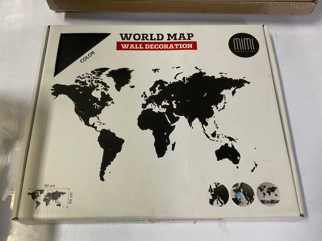 United entertainment partij diverse wereld wanddecoratie en puzzels - afbeelding 2 van  11