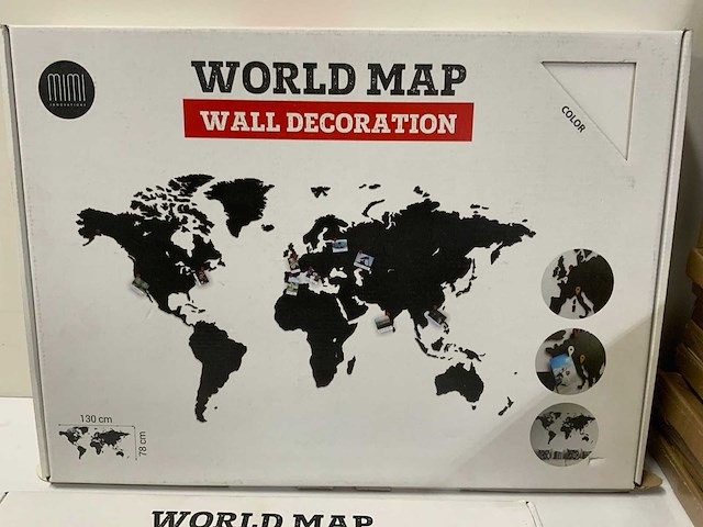 United entertainment partij diverse wereld wanddecoratie en puzzels - afbeelding 6 van  11