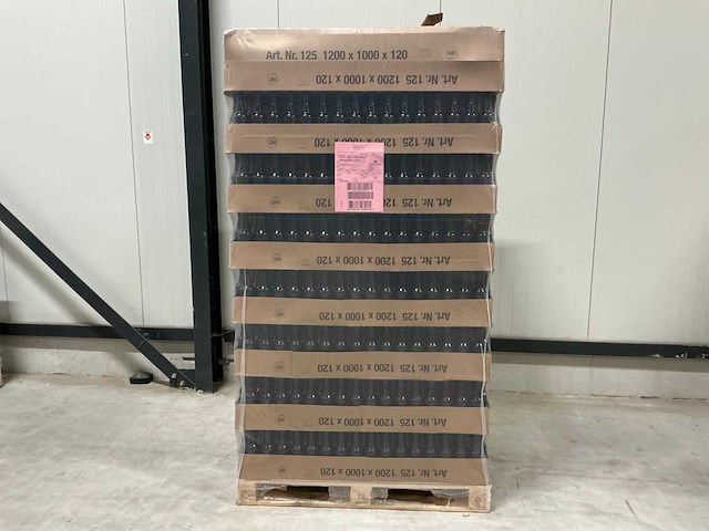 Universal leeg flip-top bierfles - 50cl - bruin (2640x) - afbeelding 2 van  5