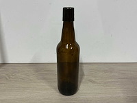 Universal leeg flip-top bierfles - 50cl - bruin (2640x) - afbeelding 3 van  5