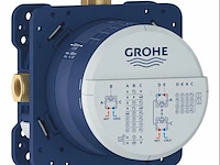 Universeel inbouwdeel voor douche- en badkraan grohe, rapido smartbox, blauw