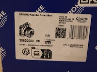Universeel inbouwdeel voor douche- en badkraan grohe, rapido smartbox, blauw - afbeelding 2 van  5