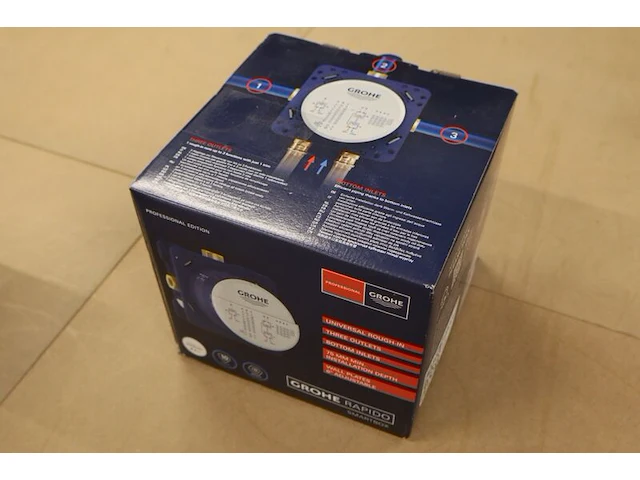 Universeel inbouwdeel voor douche- en badkraan grohe, rapido smartbox - afbeelding 5 van  6