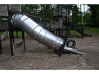 Universeel xl speeltoestel met glijbanen, klimtoestellen en kabelbaan - afbeelding 7 van  16