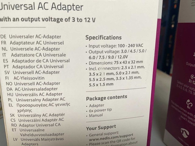 Universele adapters (2x) - afbeelding 2 van  2