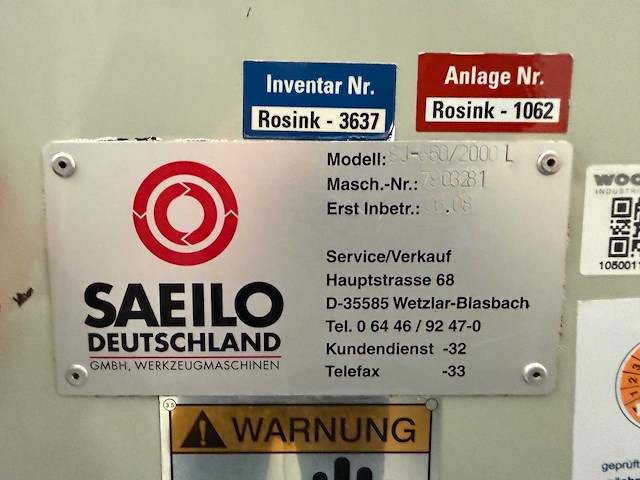 Universele draaibank - contur - sj-660/2000 l - 2008 - afbeelding 8 van  17