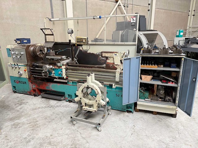 Universele draaibank - contur - sj-660/2000 l - 2008 - afbeelding 1 van  17