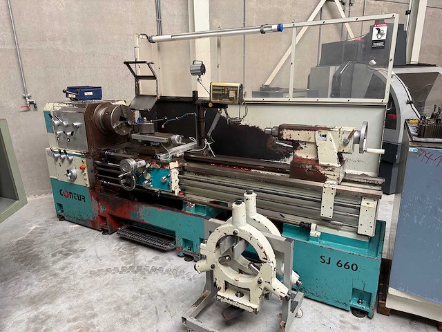 Universele draaibank - contur - sj-660/2000 l - 2008 - afbeelding 10 van  17