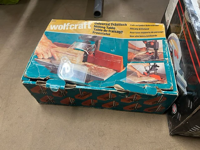 Universele freestafel, 1x elektrische tegelsnijmachine wolfcraft, rodeo - afbeelding 3 van  6