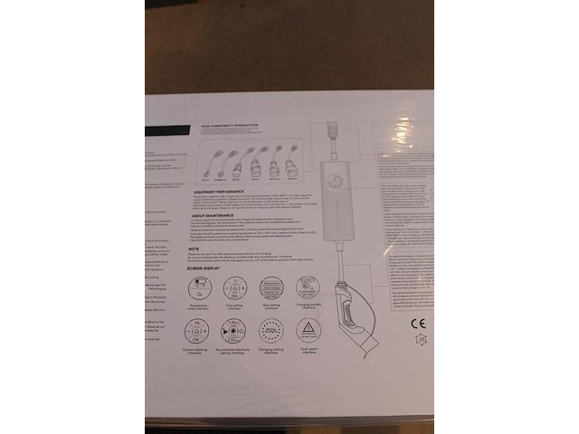 Universele oplader / laadkabel besen mode 2 bs-pcd-50 met 5 verloopkabels. nieuw in draagtas. - afbeelding 2 van  3