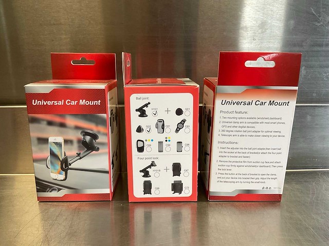 Universele telefoonhouder (10x) - afbeelding 2 van  6