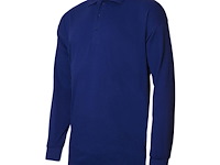 Uniwear polo sweater koningsblauw maat xl (doos o) - afbeelding 3 van  3