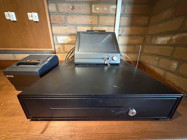 Uniwell dx-795 touchscreen kassa systeem - afbeelding 3 van  4
